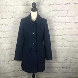 NWOT Anthropologie TULLE Pea Coat Sz Medium